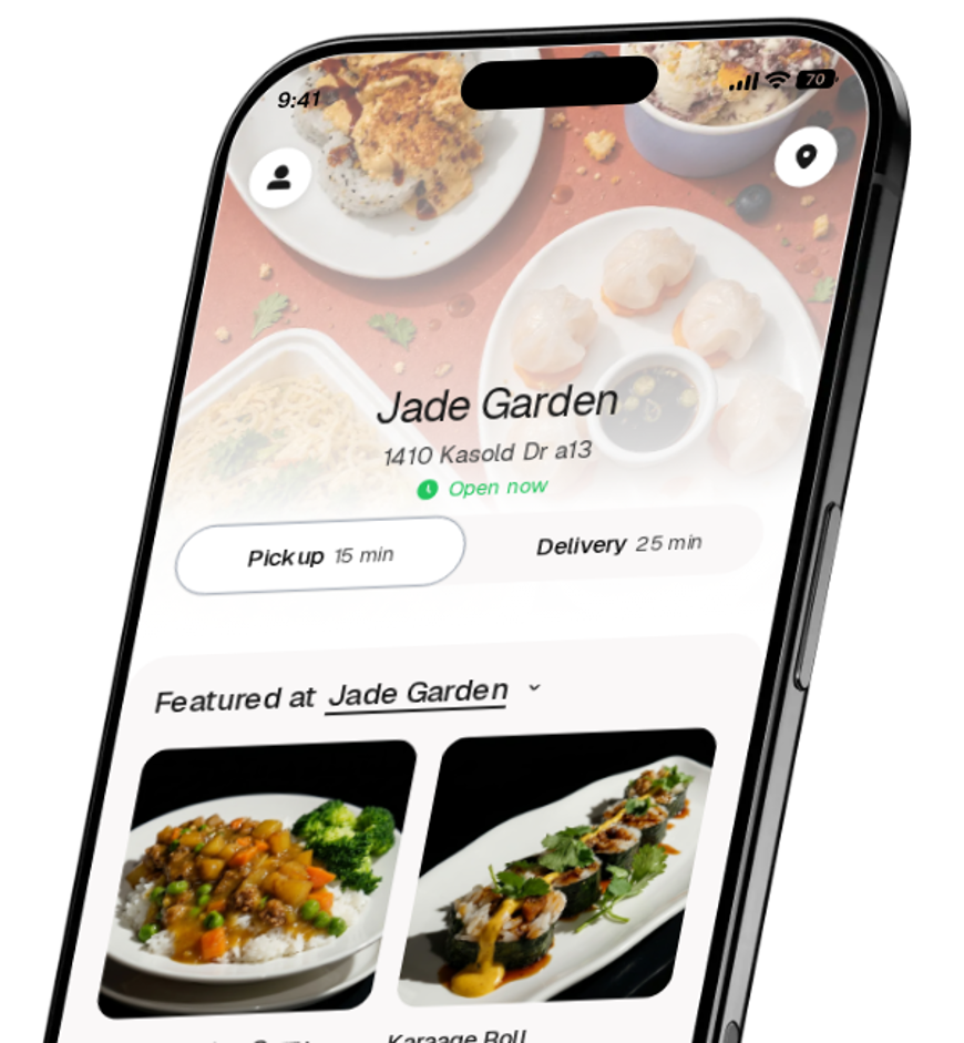 Jade Garden app preview