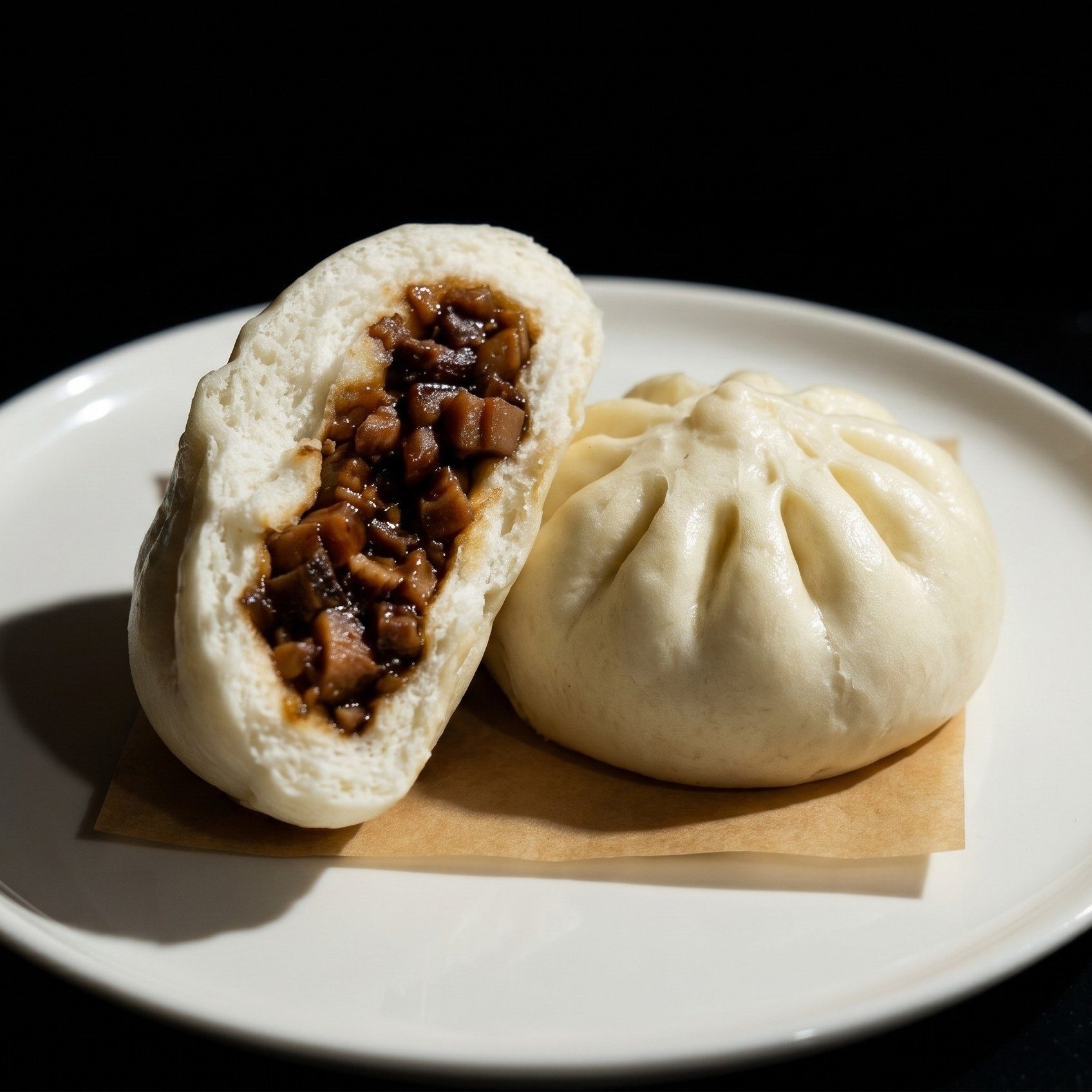Mixed Mushroom Bun.