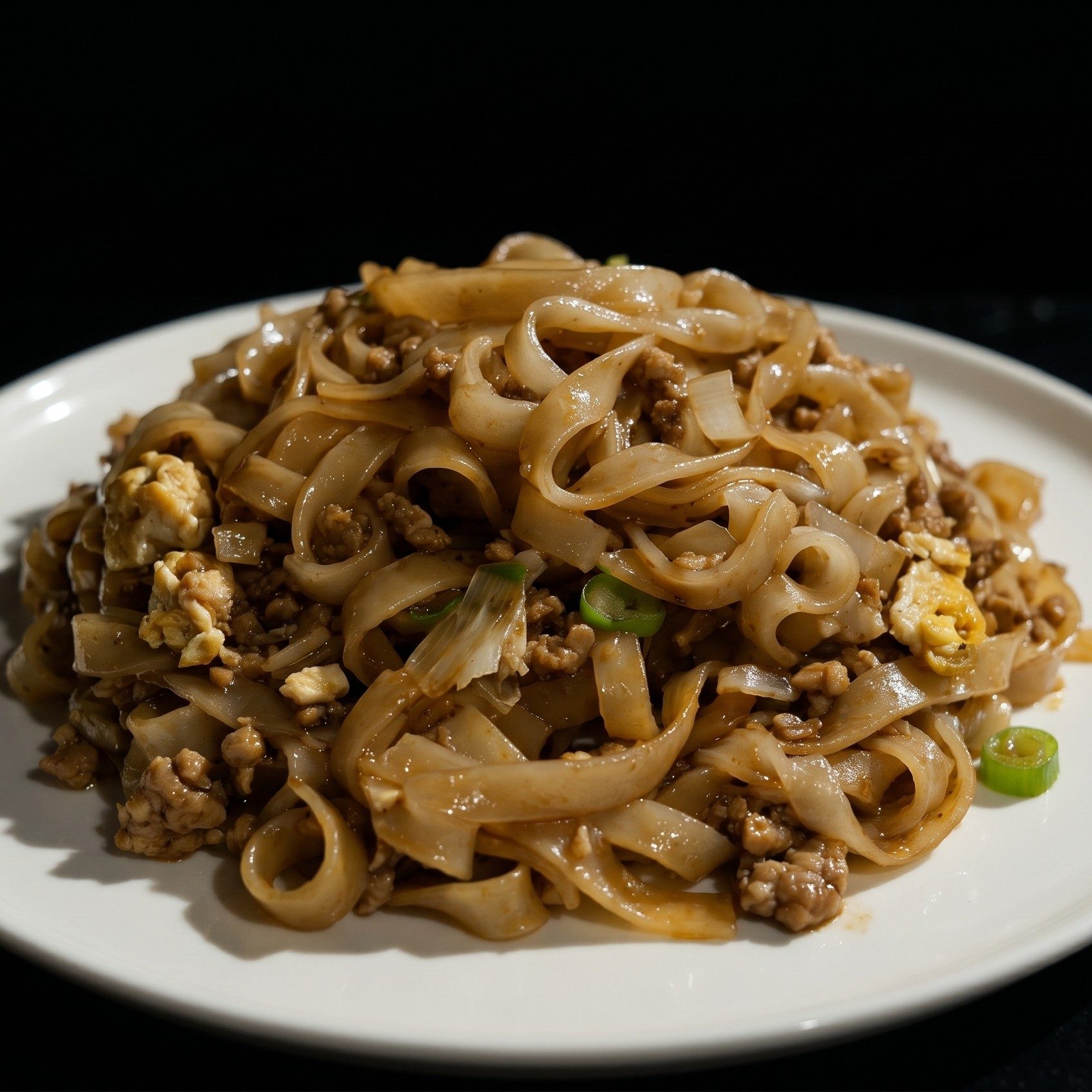 Thai Spicy Basil Noodles.
