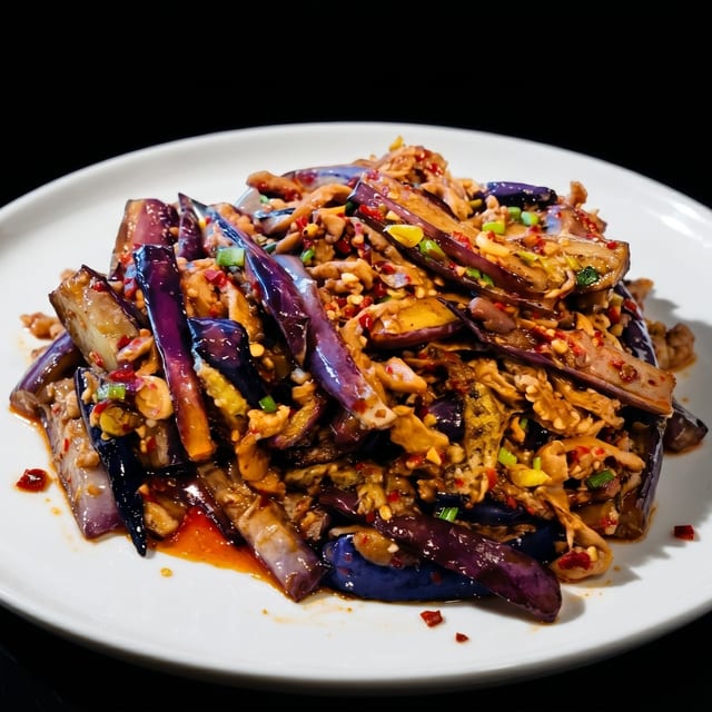 Yu Hsiang Eggplant 鱼香茄子.