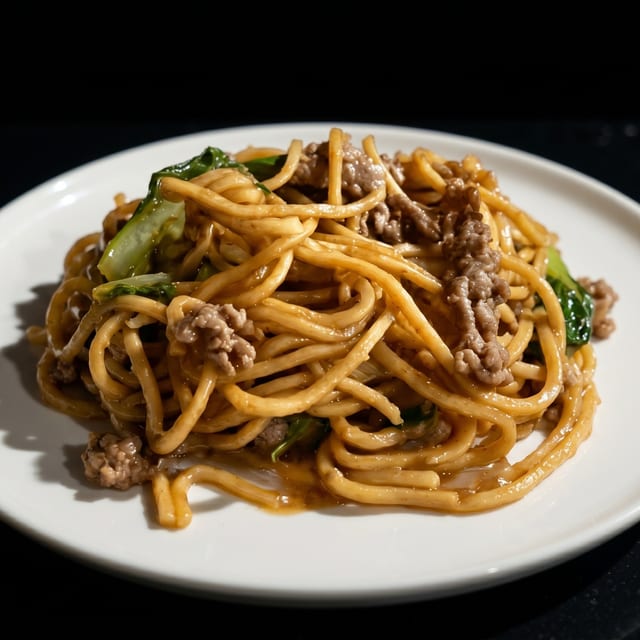 Beef Lo Mein.