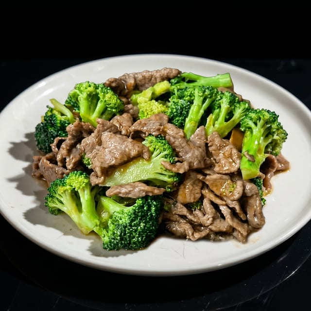 Beef with Broccoli.