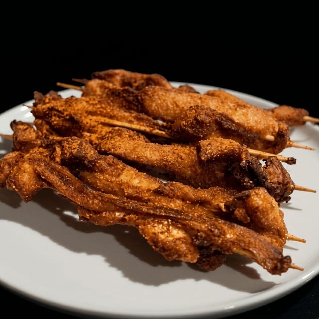 Chicken on a Stick.