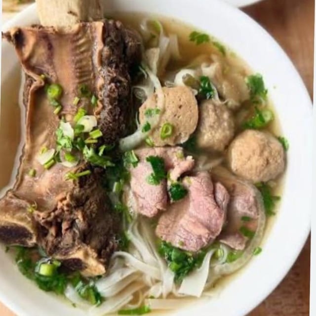 Beef Rib Combo Pho.