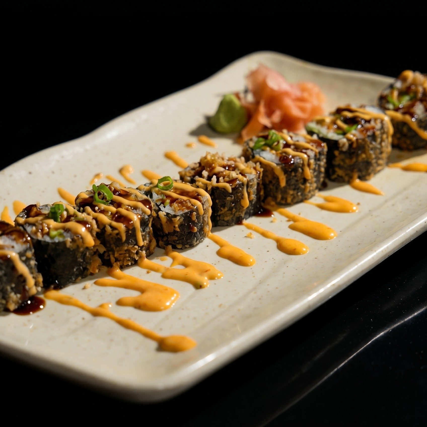 Eel Tempura Roll.