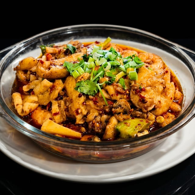 Seafood Pot in Ma La Sauce 麻辣海鲜煲.