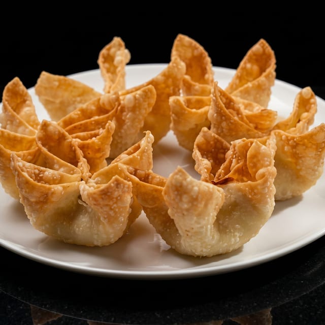 Crab Rangoons.