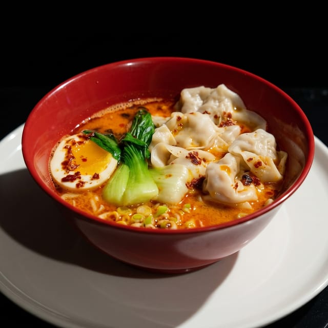 Spicy Wonton Ramen.
