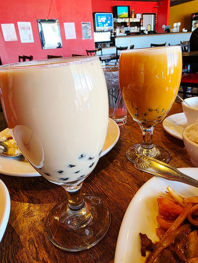 Bubble Tea (With Milk).